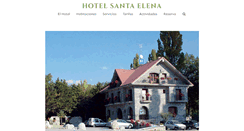 Desktop Screenshot of hotelsantaelena.net